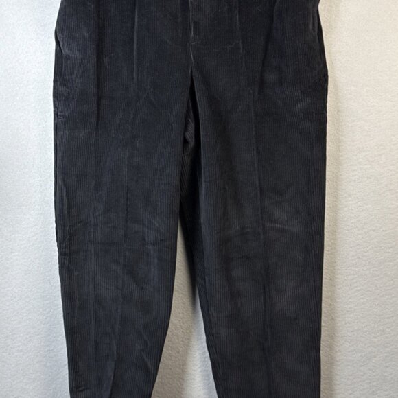 VTG LL Bean Corduroy Stirrup Pants Womens Size 16 Tall High Waist USA‎ Made NWT - Picture 1 of 10